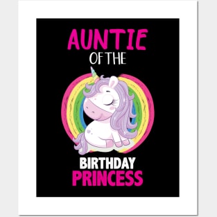 Auntie of the Birthday Princess Posters and Art
